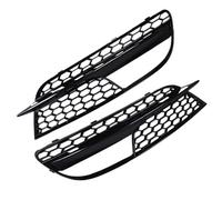 Grille Feu Antibrouillard Compatible Avec Pour A5 2012 2013 2014 2015 2016 Voiture Gauche Droite Pare-chocs Avant Feux Antibrouillard Lampe Calandre Grille OEM :8T0807681H 8T0807682H