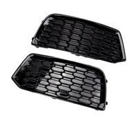 Grille Feu Antibrouillard Compatible Avec Pour Q5 2018 2019 2020 Modèle Régulier Pare-chocs Avant Feux Antibrouillard Grilles Garniture Couvercle Nid D'abeille OEM: 80A807679D 80A807680D