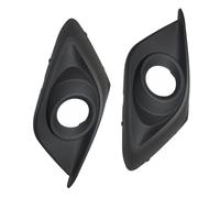 Grille Feux Brouillard Compatible Avec Mazda 3 Pour Axela 2014 2015 2016 Côté Gauche Et Droit Pare-chocs Avant Feu Antibrouillard Cadre Calandre Cache Enjoliveur BKD150C11(Black A)