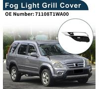Grille Feux Brouillard Pour Honda Crv 2015-2016 No.71108T1Wa00 Couvercle Feux Brouillard Avant Gauche InfšŠrieur Avant Inserts Couvercle Feux Brouillard Noir, Ton ArgentšŠ 1 Piššce