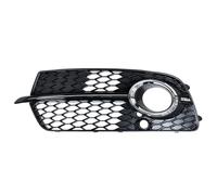 Grille Feux Brouillard Pour Q5 Sport Pour SLine 2013 2014 2015 2016 2017 Pare-chocs Avant Feu Antibrouillard Cadre Calandre Enjoliveur Style Nid D'abeille Côté Accessoires(Left)