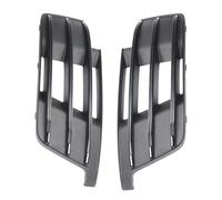 Grille Feux Brouillard Pour Q7 Pour SLINE 2016 2017 2018 2019 Grille Feu Antibrouillard Inférieur Pare-chocs Avant Gauche Droit Cadre Enjoliveur Références 4M0807681D(Pair)