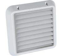 Grille fixe de sortie d'air extérieure gris clair - Ø 150 mm - VORTICE-AXELAIR - GF150
