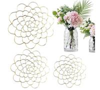 Grille Florale - Support pour Tige en Fer de 12,5 cm 3 pièces, Outil pour Organiser Les Fleurs, Structures de Support pour, séparateur pour Pots | compositions Florales pour la Maison ES