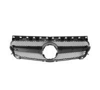 Grille frontale forme noir brillant Pour Benz C117 W117 2013-2019 Tuning Facelift Chrome Silve Calandre Avant(AMG-Black)