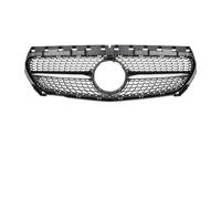Grille frontale forme noir brillant Pour Benz Pour CLA W177 13-19 Grille Black Diamonds Grille De Pare-chocs Avant Chrome Silver Diamonds Calandre Avant(Diamond-Black)
