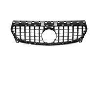 Grille frontale forme noir brillant Pour Benz Pour CLA W177 13-19 Grille Black Diamonds Grille De Pare-chocs Avant Chrome Silver Diamonds Calandre Avant(GTR-Chrome Black)