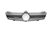 Grille frontale forme noir brillant Pour Benz Pour Classe Pour CLS W219 CLS350 CLS500 05-08 Grilles Chrome Argent Diamants Grille De Pare-chocs Calandre Avant(AMG-Glossy Black)