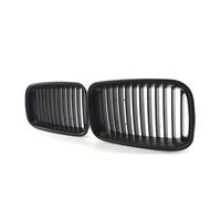 Grille frontale forme noir brillant Pour BMW E36 1997 1998 1999 Pour BMW 318i NOIR E36 Calandre ABS Remplacement Avant Capot Rein Grill Calandre Avant(Matte Black)