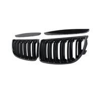 Grille frontale forme noir brillant Pour BMW E90 E91 05-08 Racing Grill Capot Paupières Voiture Avant Rein Remplacement Grilles Calandre Avant