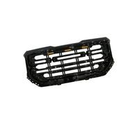Grille frontale forme noir brillant Pour GMC Pour Sierra 1500 Calandre De Course ABS Calandre Supérieure Avant Pare-chocs Grilles De Capot En Maille Noir Brillant Calandre Avant