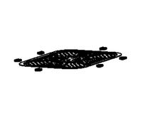 Grille gauche de cuisson Friteuse Airfryer (SS-9100056124 SS9100056124 MOULINEX TEFAL)