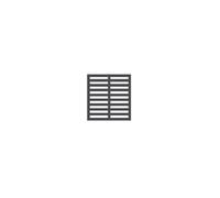 Grille Gauche/Droite Blache pour Armoire Réfrigérée