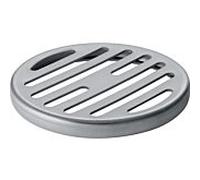 grille Geberit 240061001 acier chromé