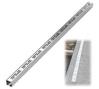 grille gouttiere drainag protege Slim Channel Drain 1 2 3 4 5 6 7 8 Pcs, Yards Gutter Guard For Dry Leaves Twigs Debris, Drainage Trench With Detachable Slip Grate(LxWxH 100x5x3cm,Set of 2)