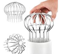 Grille Gouttière en Acier Inoxydable 304 Protege Gouttiere Contre Les Feuilles Réglable Filtre Gouttiere 50 75 110 160 200mm Gouttières Filtrantes pour Balcon Jardin(200mm/8in)