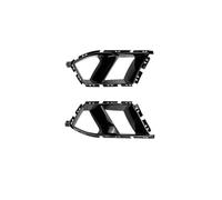 Grille Grille D'admission d'air Pare-Chocs Avant pour BMW M3 M4 G80 G82 G83 2021-2024 Aérations Latérales Spoiler Décoratif ABS Aspect Fibre Carbone Grilles(Glossy Black)