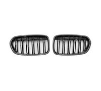 Grille Grille Pare-chocs Avant En Fibre Carbone Véritable Double Ligne Pour BMW Pour Série 1 Pour F52 2017 2018 2019 2020