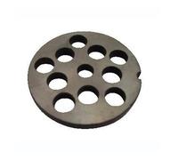 Grille hachoir - REBER - N°5 - Diamètre 10 mm - Acier type C55 - Gris