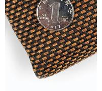 Grille Haut Parleur Dust-Proof Haut-Parleur Acoustique Rigide poussière Tissu Grille Filtre Haut-Parleur Masque Visage(0.5x1.5m Black Brown)