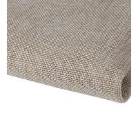 Grille Haut Parleur Dust-Proof Haut-Parleur Anti-poussière, Tissu filtrant, en Lin à Travers Le Son, Chanvre, Masque de Haut-Parleur Guitare(Single Layer Beige)