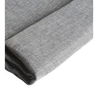 Grille Haut Parleur Dust-Proof Haut-Parleur Anti-poussière, Tissu filtrant, en Lin à Travers Le Son, Chanvre, Masque de Haut-Parleur Guitare(Single Layer Grey)