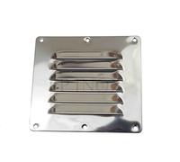 Grille inox 127mm x 115mm inox 316 Grille aération