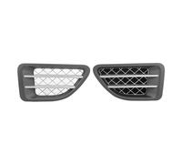Grille Latérale D'aile Avant, évents Latéraux D'aile de Voiture JAK500330WWH Garniture de Couverture de Grille D'aération D'aile Latérale de Remplacement pour Range Rover Sport L320 Garniture D'aile D