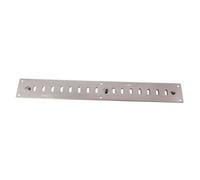 Grille Longue Volet Réglable aération 300 x 37mm inox A4 - 316 Air