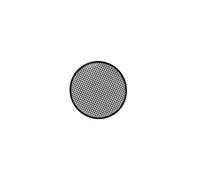 Grille métallique pour enceinte 38cm - VDAC36 - Noir