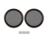 Grille métallique pour haut-parleurs de 8 pouces, grille ronde en plastique ABS avec couvercle de protection, son puissant, son puissant, son