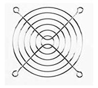 Grille métallique pour ventilateur de 60 x 60 mm.