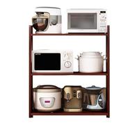 Grille Micro-Ondes Réglable avec Pieds Pieds Coins Arrondis pour Cuisine Salon Organisation