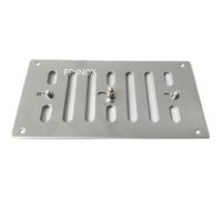 Grille Moustiquaire inox Lamelle Réglable 152 x 76 mm Aération Ventilation air