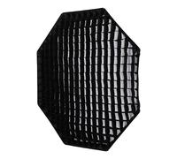 Grille nid d'abeille noire pour softbox octogonale de 65 cm