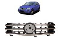 Grille noire brillante + chrome compatible avec Mercedes ML W164 05-08 Vormopf