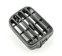 Grille Noire Buse de chauffage Intérieur Ventilation Aération Diffuseur Avant Centrale Droite compatible pour CLIO II de 1998 à 2006 THALIA I de 2000 à 2008 7702258280