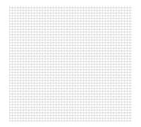 Grille ondulée en acier inoxydable 50×50 cm 31×31×3 mm