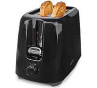 Nedis, Grille-pain à 2 fentes & 6 niveaux 700W, Noir