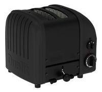 Grille-pain 2 fentes 1200w full noir mat Dualit 27396 noir mat G