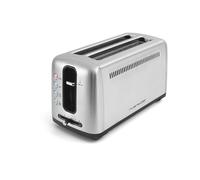 Grille-pain 2 fentes 1500w inox