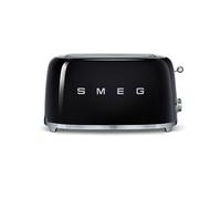 Smeg Grille-pain 4 tranches TSF02 noir LxHxP 41x20,8x21,5cm