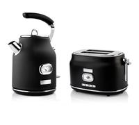 Grille pain 2 fentes + Bouilloire - Westinghouse Retro - Noir