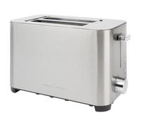ProfiCook Grille-pain PC-TA 1251 – 2 fentes, acier inoxydable, grille spéciale viennoiseries