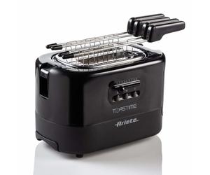 Grille-pain 2 tranches avec pinces Ariete 0159 Noir Puissance 700 W