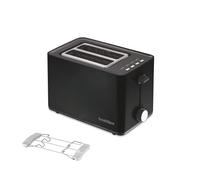 Grille-pain 2 tranches Bastilipo DN-850, 850 W, noir