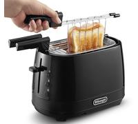 Grille-pain 2 tranches DeLonghi CTLAP2203.BK Noir 550 W