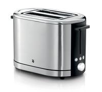WMF Grille-pain, 2 fentes grande taille, 900 W, 7 niveaux de brunissage, Réchauffe viennoiserie, Inox 18/10 Cromargan, LONO 0414090011