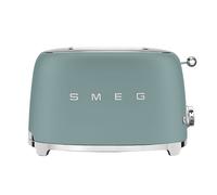 Smeg - Toaster 2 tranches vert émeraude mat - Vert