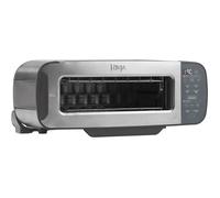 Ninja Foodi 3-en-1, Grille-Pain, Grill et Presse-panini, 7 Fonctions de Cuisson, inclut un Presse-panini, un Plateau de Cuisson et un Bac à Miettes, en Acier Inoxydable, ST202EU